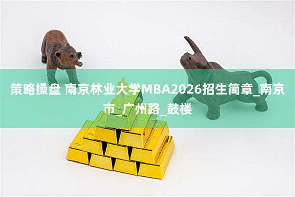 策略操盘 南京林业大学MBA2026招生简章_南京市_广州路_鼓楼